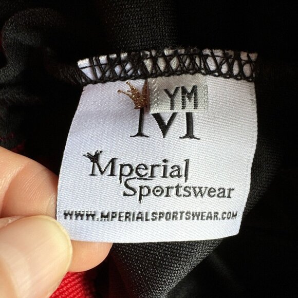 RETRO Mperial Sportswear Jordan Pippen Bulls YOUTH‎ KIDS Shorts MED Flu Game - Picture 7 of 11